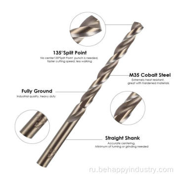 M35 Cobalt Twist Twist Bit Set (13 шт.